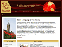 Tablet Screenshot of conversa.ca