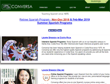 Tablet Screenshot of conversa.com